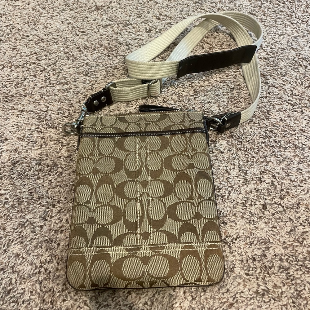 Vintage Coach cross body bag